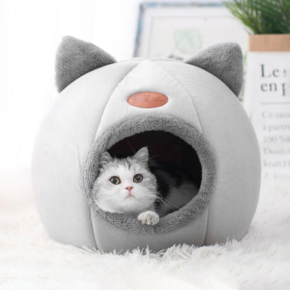 Deep Sleep Comfort In Winter Cat Bed - Katokitten