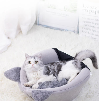 Deep Sleep Comfort In Winter Cat Bed - Katokitten