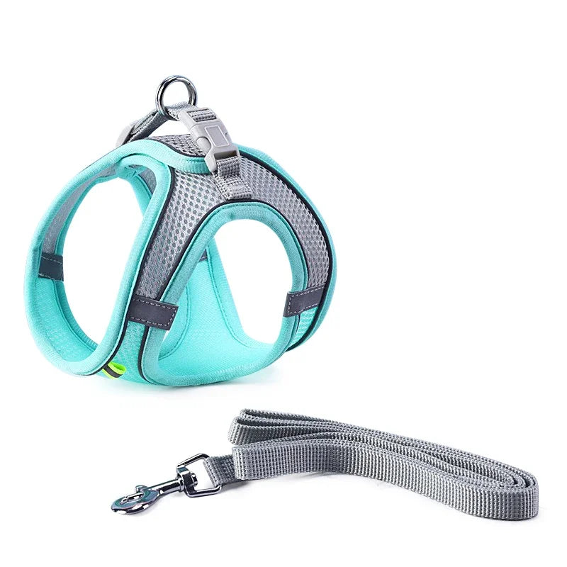 Adjustable Pet Cat Harness Leash Set - Katokitten
