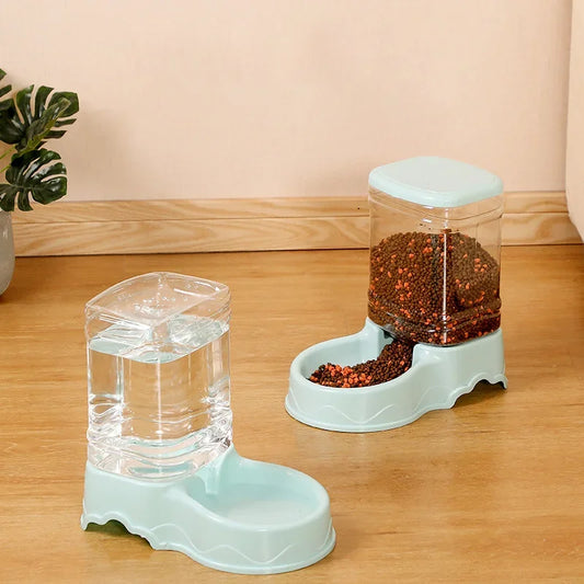Pet Cat Automatic Feeder Drinking Bowl - Katokitten