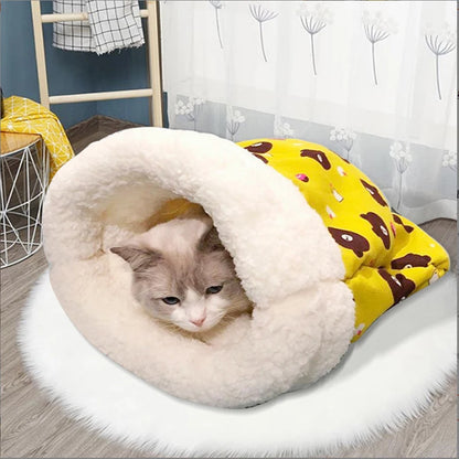 Comfortable Pet Cat Sleeping Bag - Katokitten