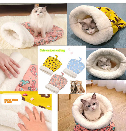 Comfortable Pet Cat Sleeping Bag - Katokitten