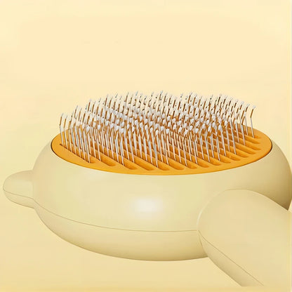 Pet Cat One Button Cleaning Brush - Katokitten