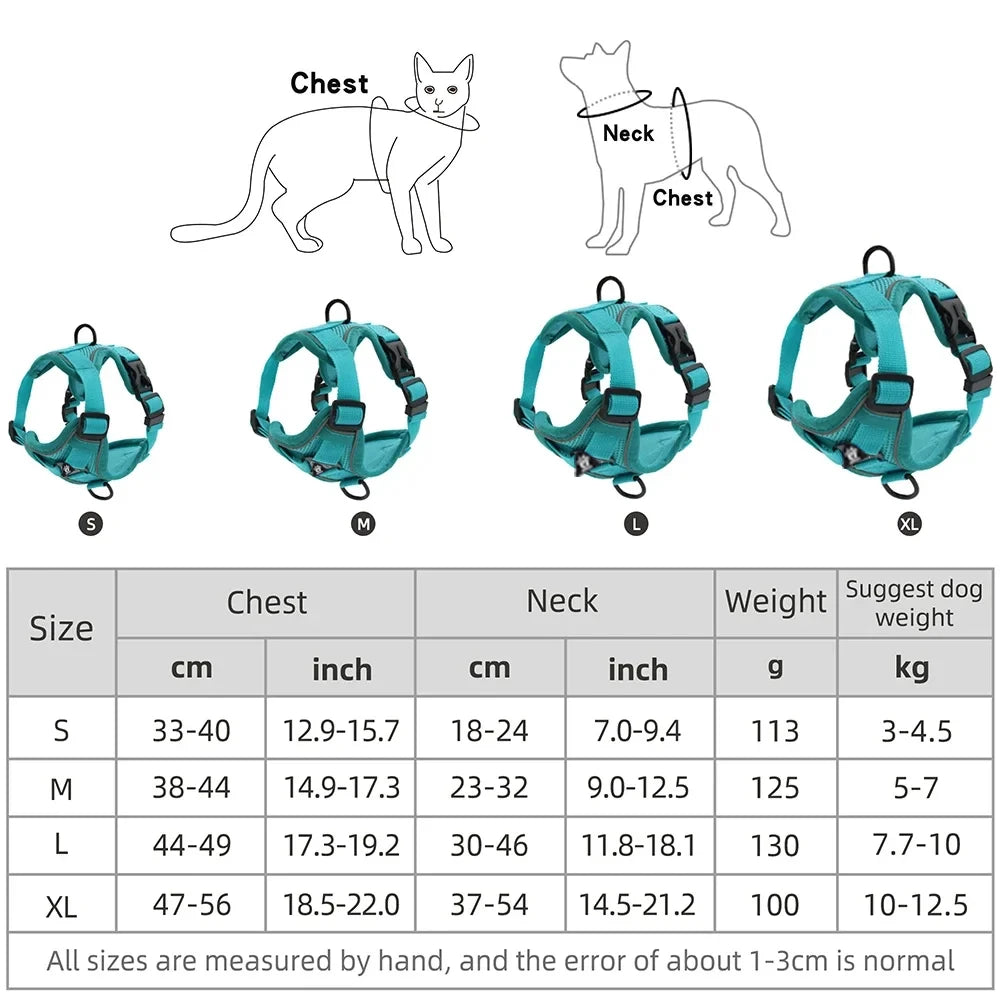 Pet Cat Harness and Leash Set Escape Proof - Katokitten