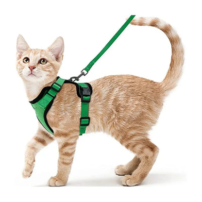Pet Cat Harness and Leash Adjustable - Katokitten