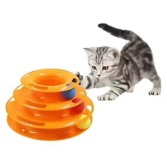 Tower Turntable Roller Balls Toys - Katokitten