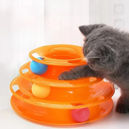 Tower Turntable Roller Balls Toys - Katokitten