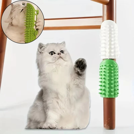 Pet Cat Scratching Rubbing Brush - Katokitten