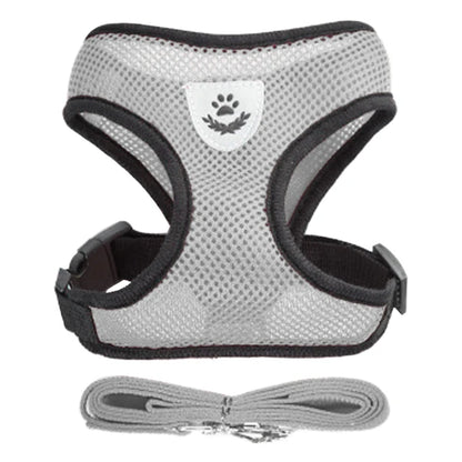 Pet Cat Harness Vest Walking Lead Leash - Katokitten