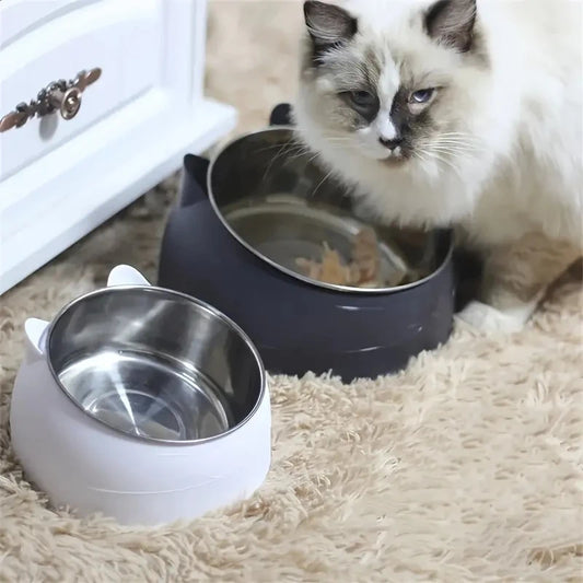 100ML Pet Cat Bowl 15 Degrees - Katokitten