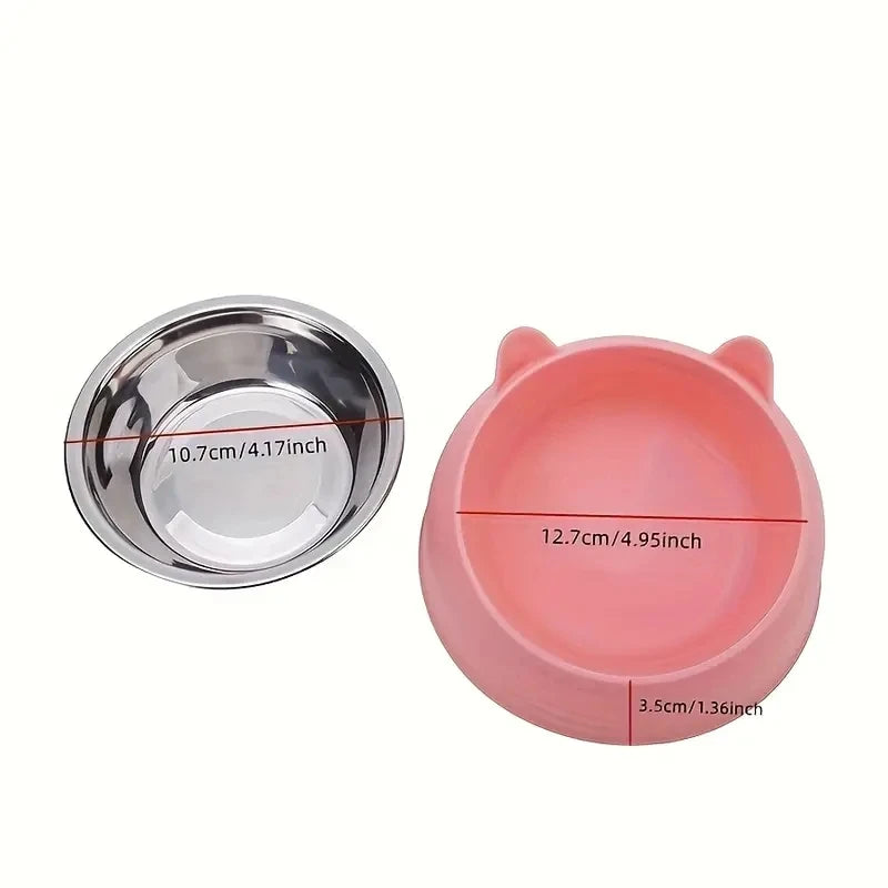 100ML Pet Cat Bowl 15 Degrees - Katokitten