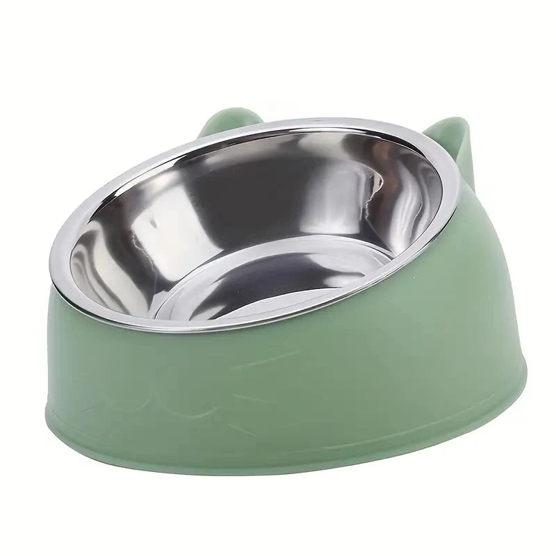 100ML Pet Cat Bowl 15 Degrees - Katokitten